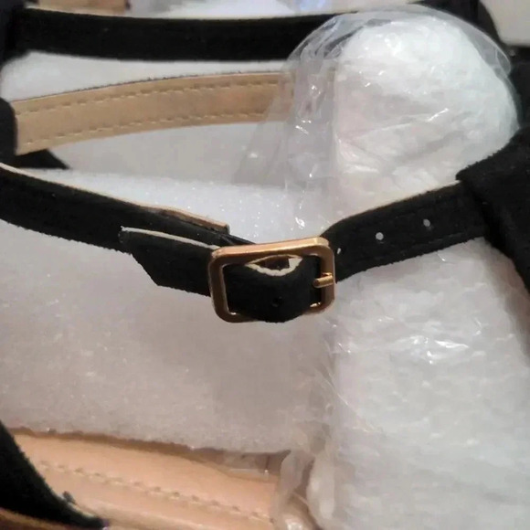 Journee Collection Womens Kedzie Tru Comfort Foam Narrow Width Peep Toe Wedge - Picture 5 of 10